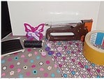 Memoboard mit Steckfächern
