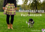 Nähanleitung für einfachen Faltenrock