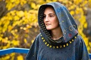 Anleitung – Poncho mit Kapuze nähen