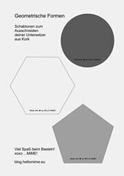 Untersetzer aus Kork