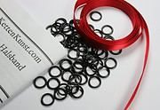 DIY-Set Halsband Schwarz-Rot / Bastelset