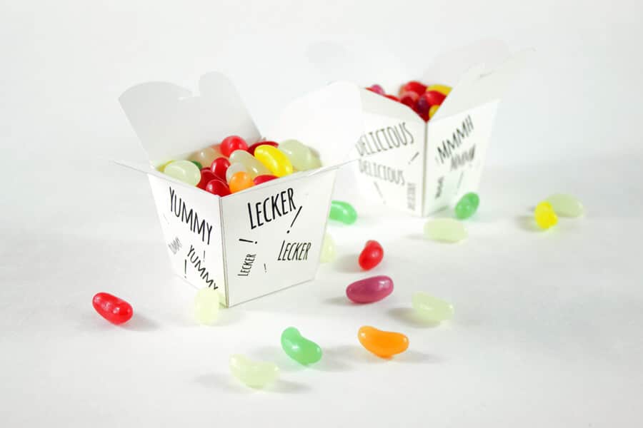 Snack-Box zum Ausdrucken