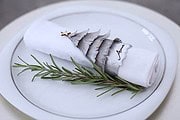 Namensschilder für Weihnachten basteln