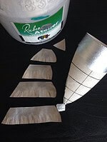 Namensschilder für Weihnachten basteln