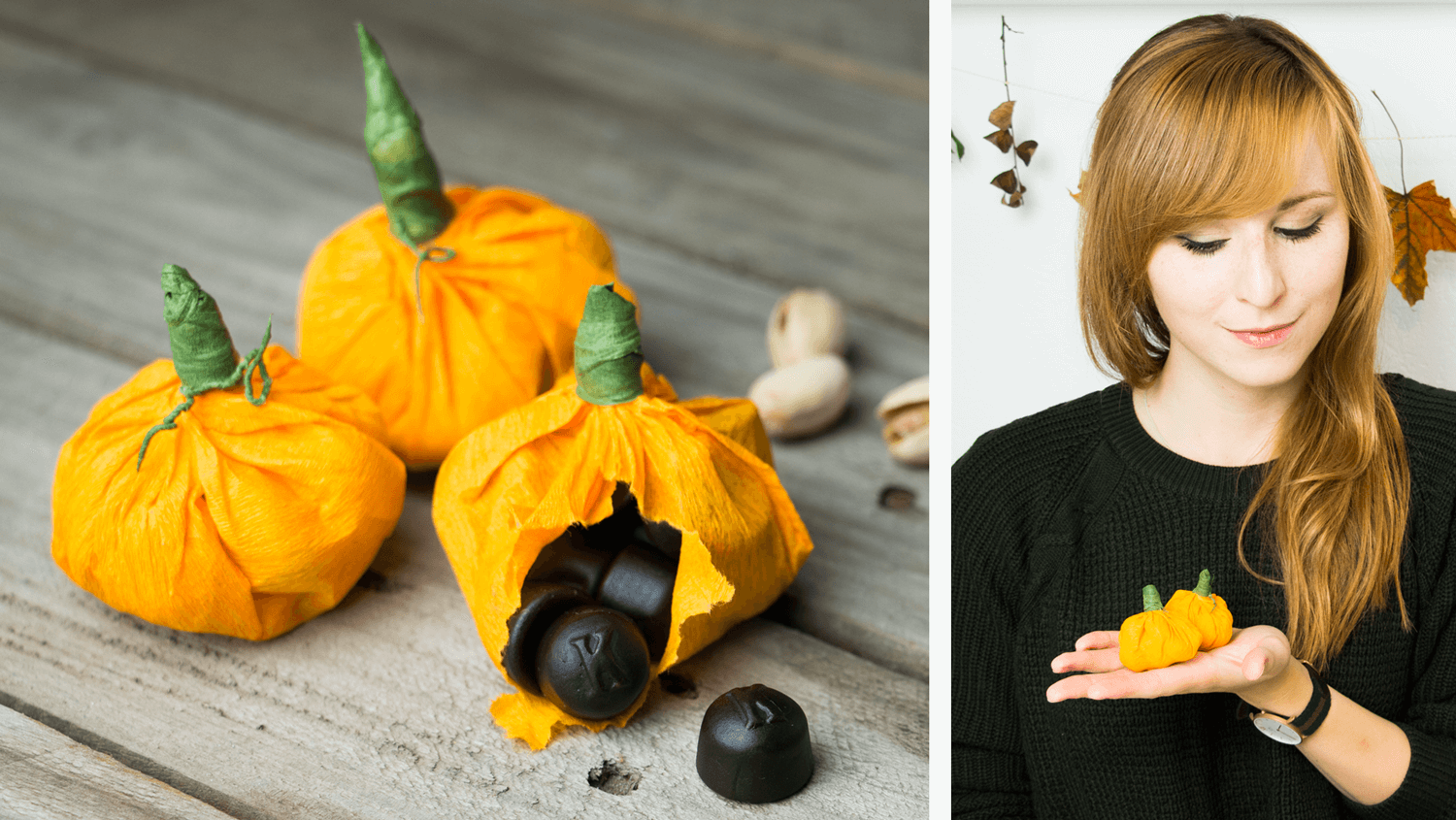 Quick DIY – Halloween Kürbis Goodie Bag
