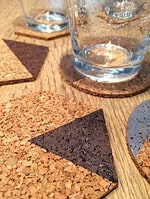 Untersetzer aus Kork