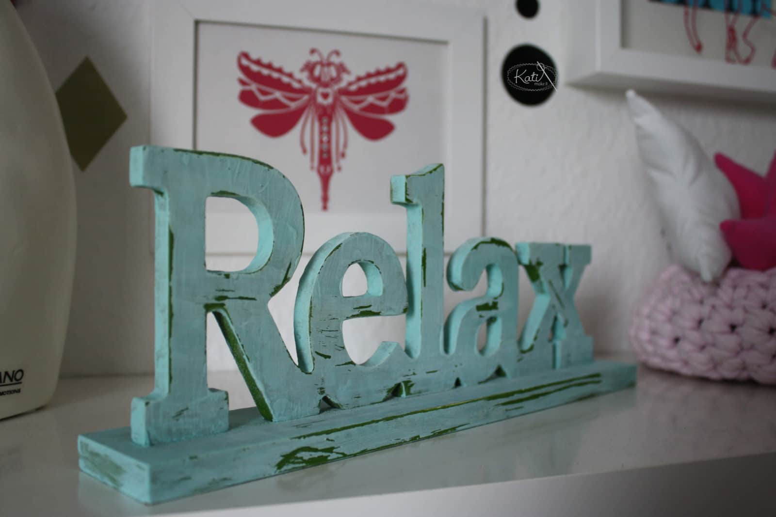 Upcycling mit Chalky Vintage-Look