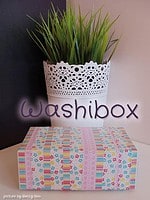Verpackungsbox mit Washitape verschönern
