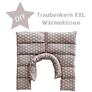 DIY – XXL Wärmekissen mit Traubenkernfüllung