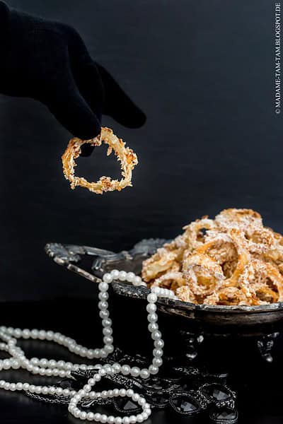 Knusprige Zwiebelringe