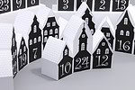 DIY Adventskalender „Städtchen“