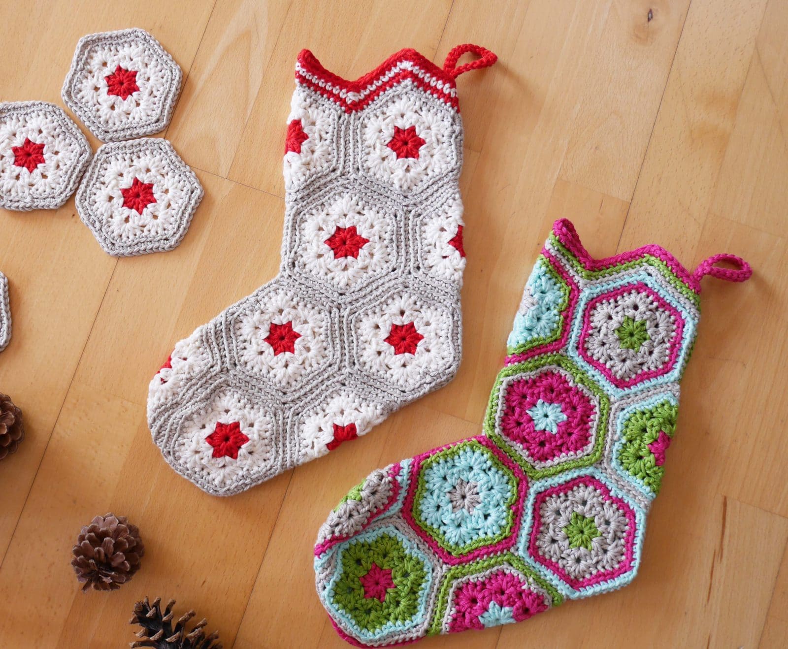 große Häkel-Socken, nicht nur zum Füllen!