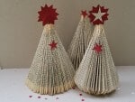DIY: Weihnachtsbaum aus Buch falten
