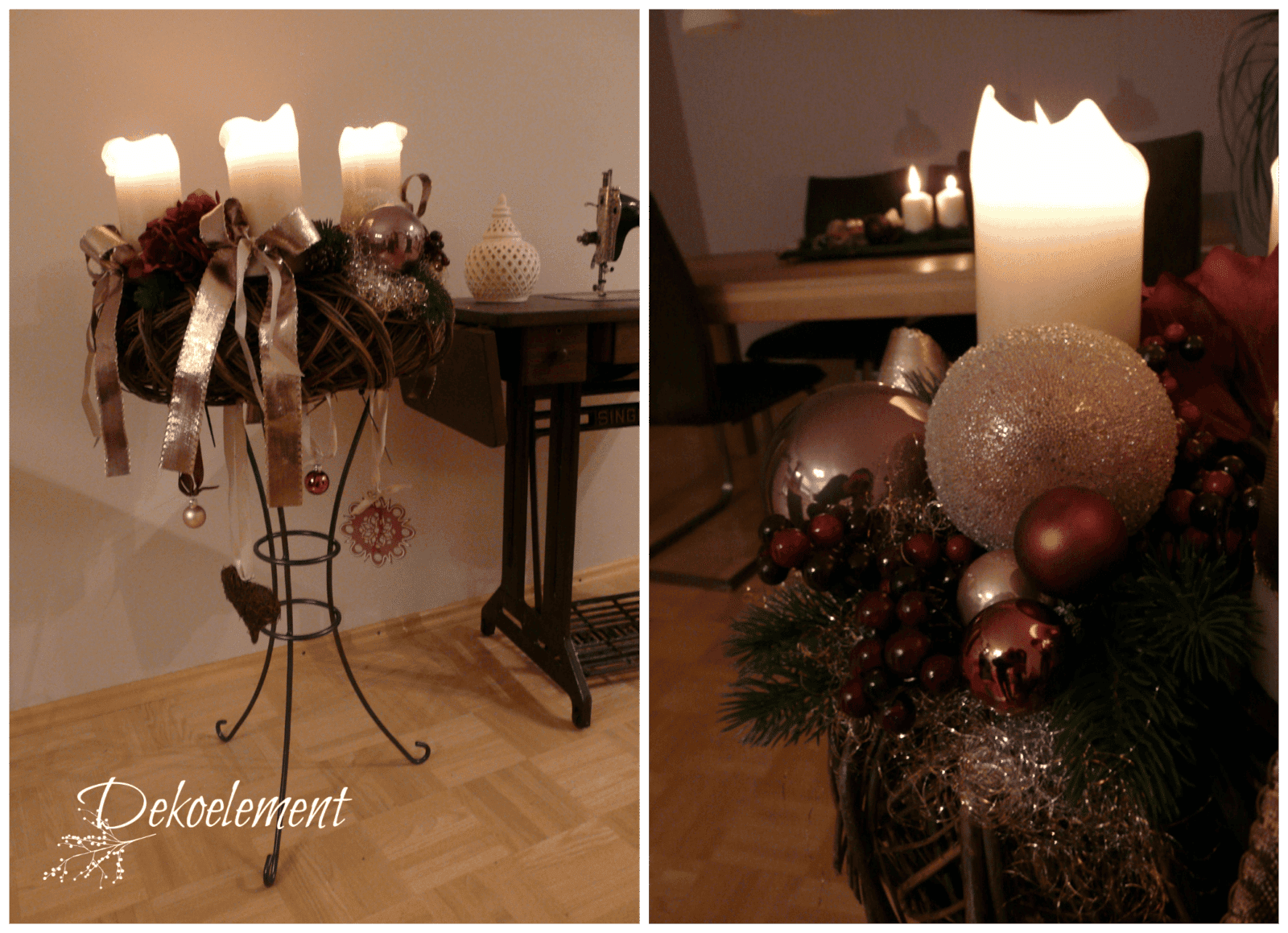 Adventskranz XXL