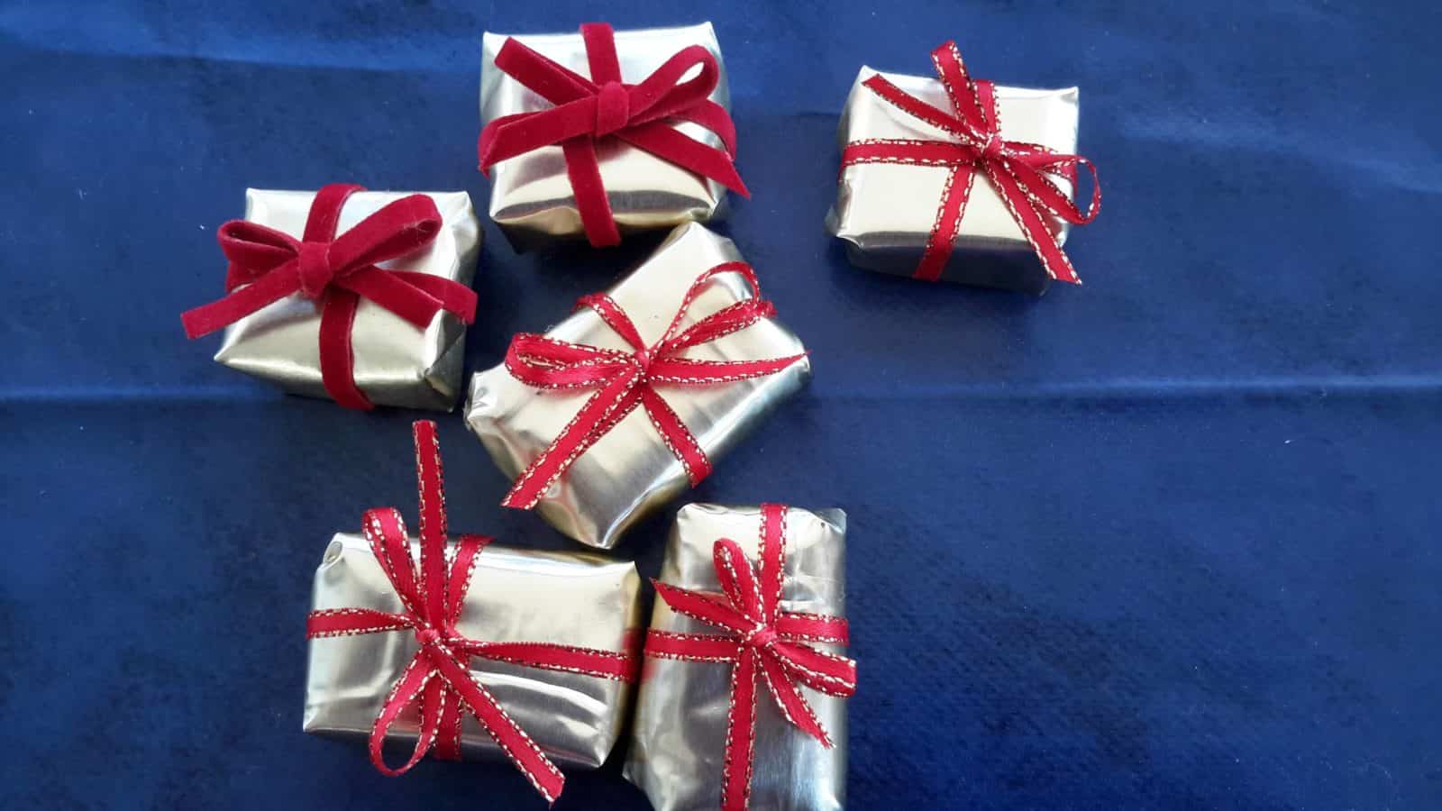 Weihnachtsdeko aus Kaffeetüten