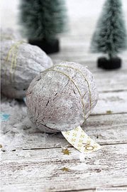 Adventskaleder aus Nüssen