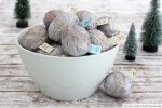 Adventskaleder aus Nüssen