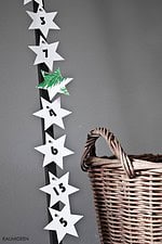 Jeden Tag wird es ein bisschen „grüner“ – Adventskalenderidee