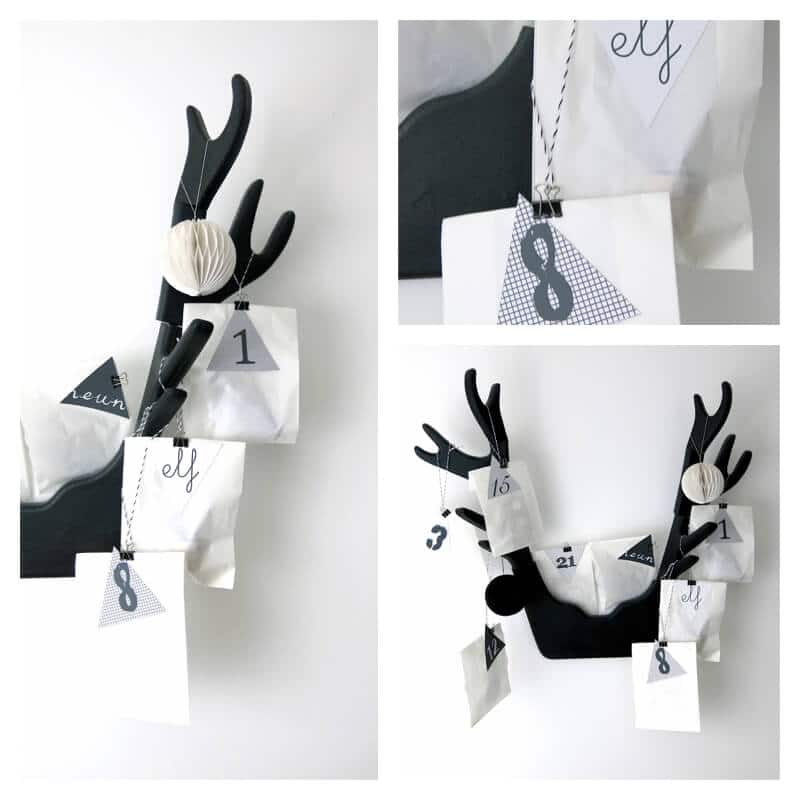 Adventskalenderzahlen