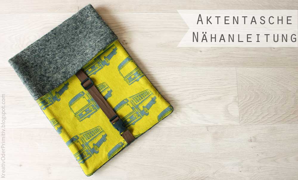 Aktentasche Nähanleitung