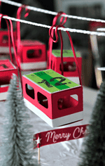 Seilbahn-Wertmarken-Adventskalender