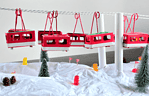 Seilbahn-Wertmarken-Adventskalender