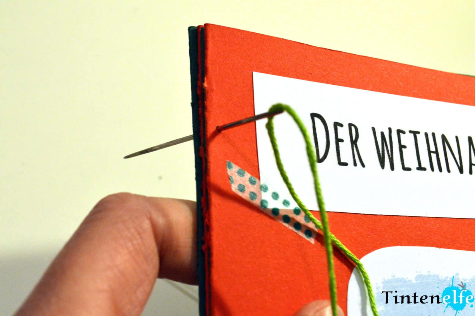DIY – Adventsgeschichte zum download, Elf nähen und ein Büchlein basteln