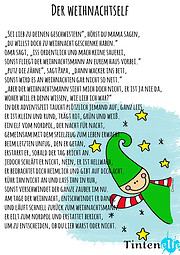 DIY – Adventsgeschichte zum download, Elf nähen und ein Büchlein basteln
