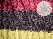 Strickmuster: „Blubberblasen“