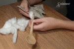 Stoffbäumchen in Dekoschale selber nähen (DIY)