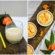 Mandarinen im Doppelpack: Quark-Grieß-Aufläufchen und Mandarinen-Lassi mit Kefir