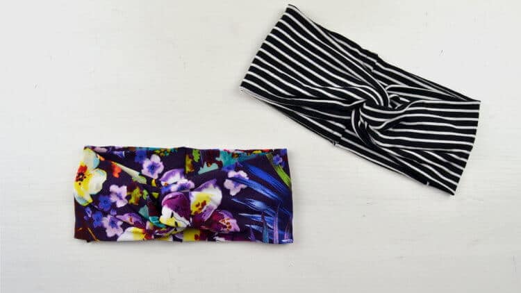 DIY Turban Haarband nähen / Mit Video-Anleitung