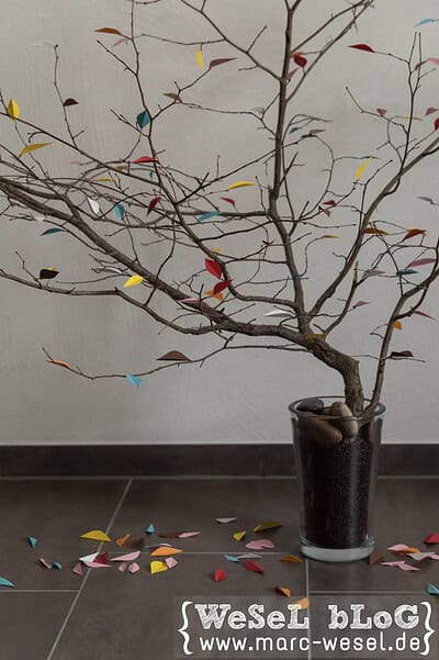 DIY Herbstbaum