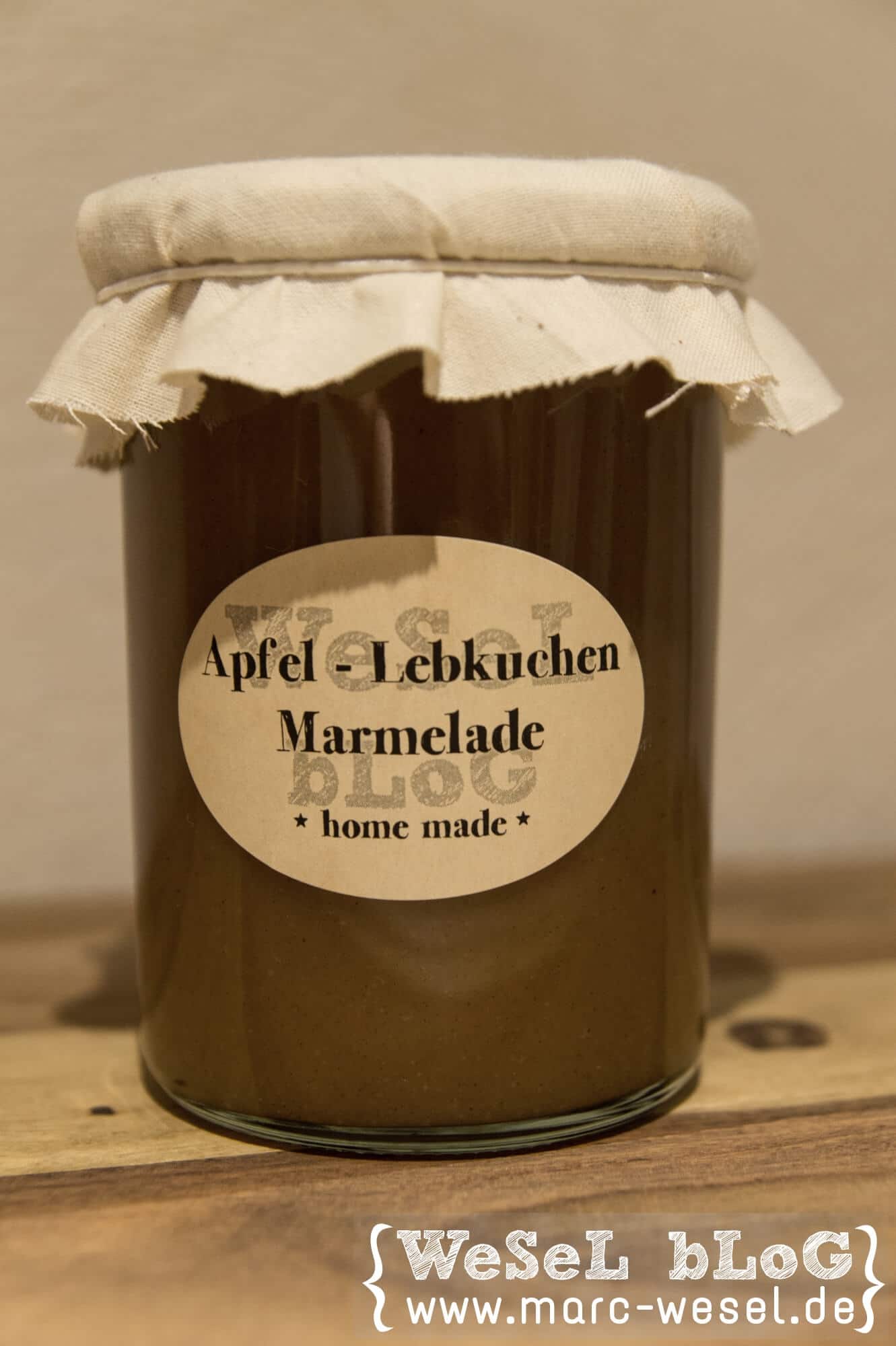 Apfel-Lebkuchen-Marmelade