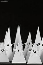 Adventskalender „Tannenbäume“ (mit Druckvorlagen)