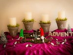 DIY Adventskranz – der etwas anderen Art