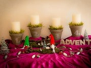DIY Adventskranz – der etwas anderen Art