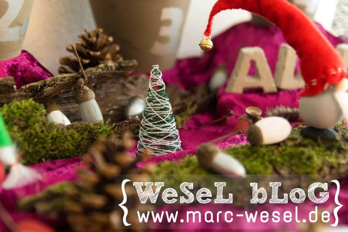 DIY Adventskranz – der etwas anderen Art