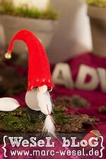 DIY Adventskranz – der etwas anderen Art