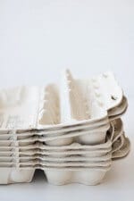 Das Beste aus Resten: DIY Kranz aus Eierkarton
