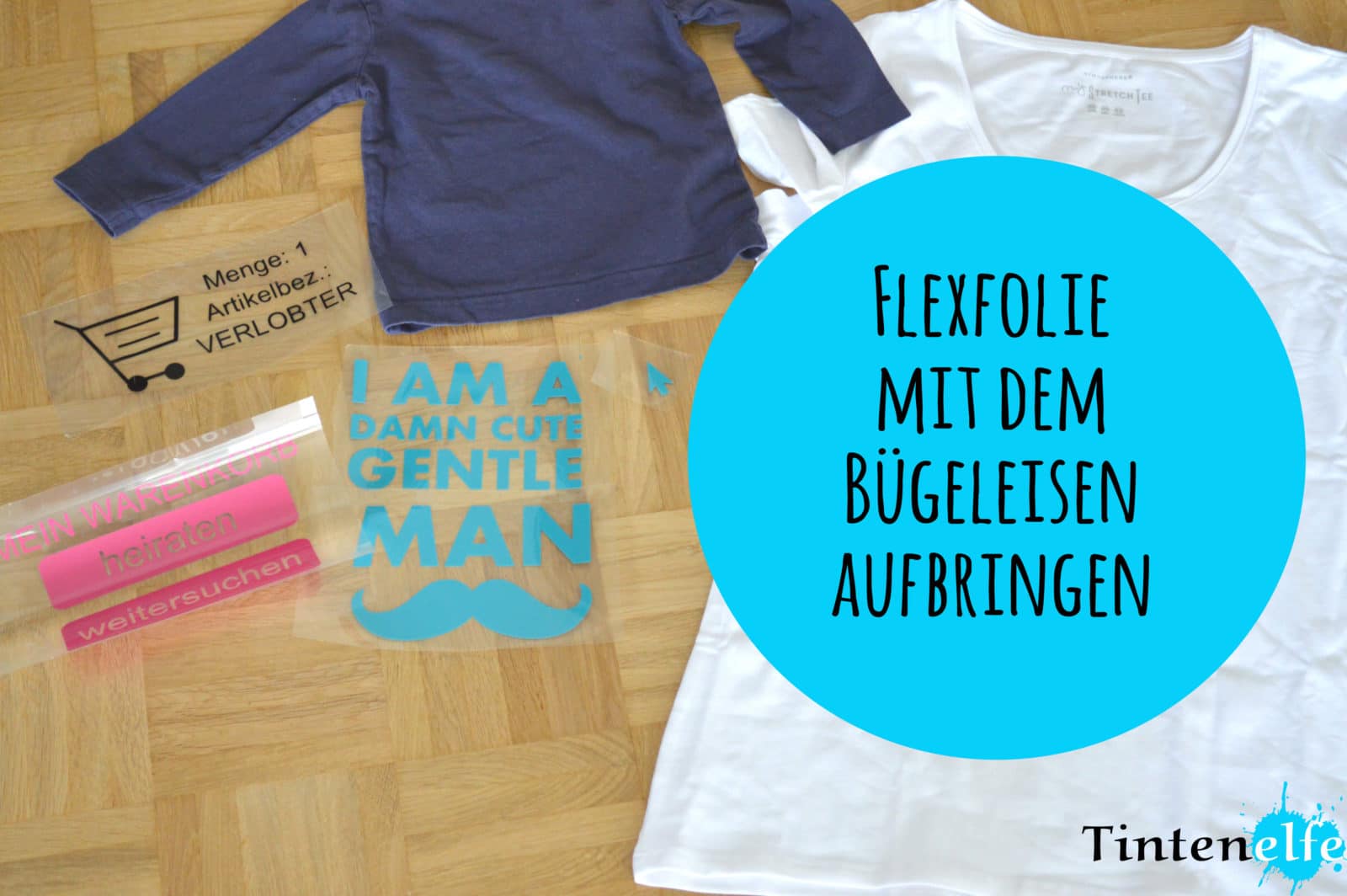 Plottertipps – Flexfolie aufbügeln