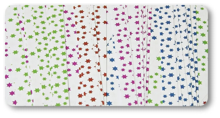 Origami-Glückssterne {Free Printable}