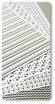 Design-Papier (nicht nur) für Origami-Glückssterne