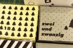 Adventskalender Printout Faltboxen