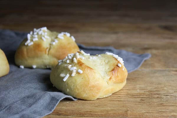 Milchbrötchen zum Frühstück