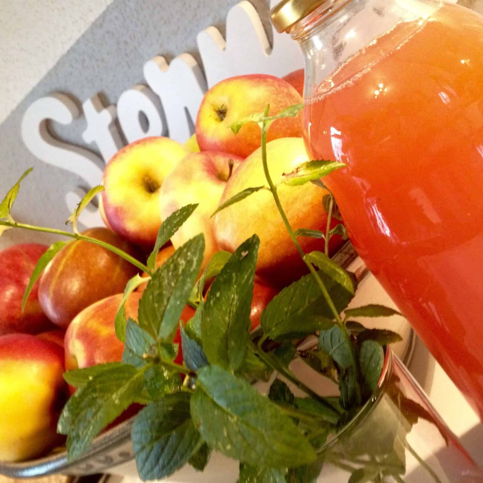 Tee aufs Brot…Apfel-Minz-Gelee
