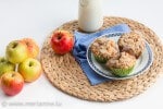Apfel-Crumble-Muffins