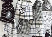 Adventskalender ganz monochrom