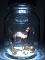 leuchtender Spielzeugzoo