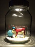 leuchtender Spielzeugzoo
